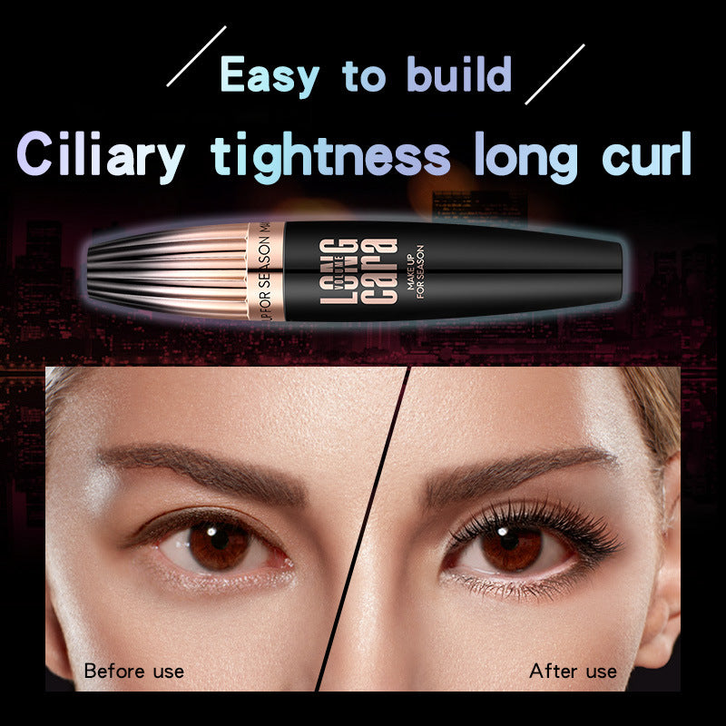 Waterproof Mascara with Jujube-Shaped Brush Head