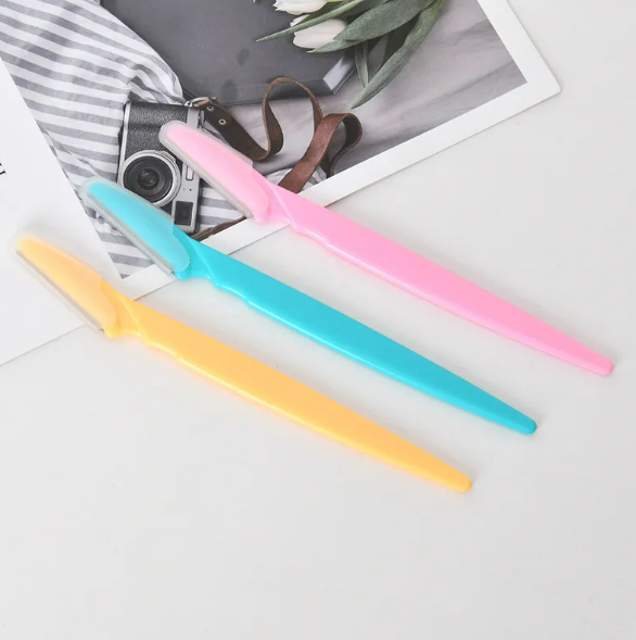 Beauty Eyebrow Trimming Tool Set with Scraper and Trimmer